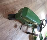 VINTAGE JOHN DEERE PEDAL CAR WITH TRAILER
