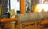 MARBLE ROLLING PIN W/ HOLDER