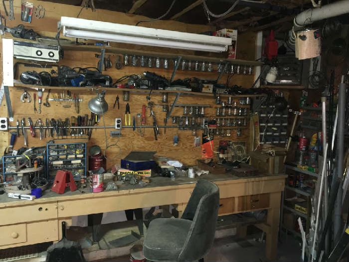Hundreds and hundreds of tools, it all has to go!!
