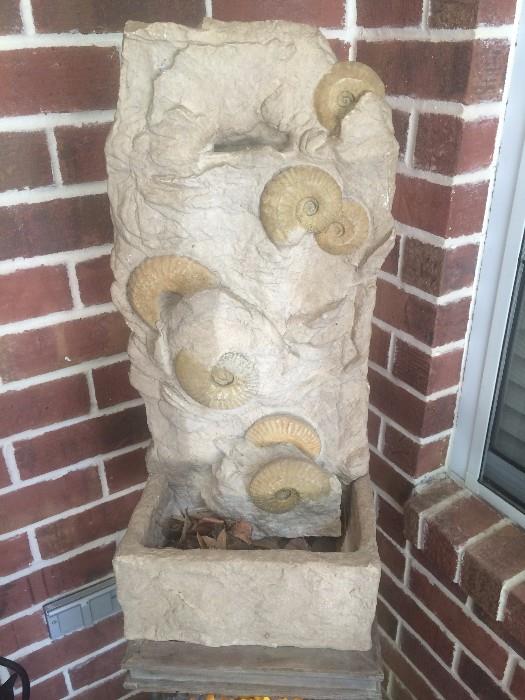Patio fountain