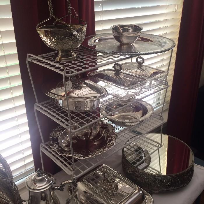 Great silver plate items