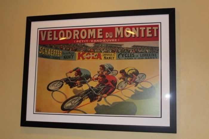 French Framed Posters