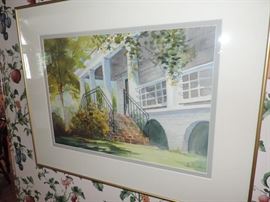 One of the many original watercolors for sale...