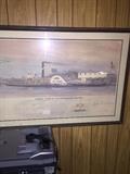 STEAMBOAT FRAMED ART