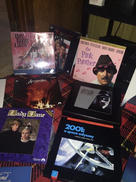 LASERDISCS