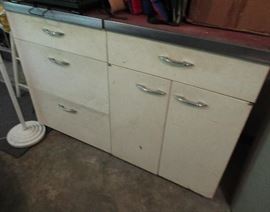 midcentury kitchen cabinet