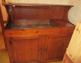 dry sink copper liner