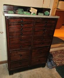 dental cabinet antique