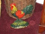 Rooster door stop