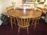 Ethan Allen style 1950’s table and chairs,