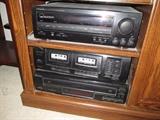 Optimas stereo (sta-3760)-tape deck (sct-53)-5 CD player (cd8150)