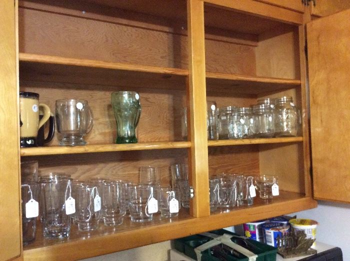 Lots of glassware... mixed variety