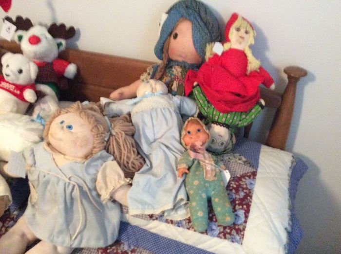 there is a Holly Hobbie doll in there somewhere....