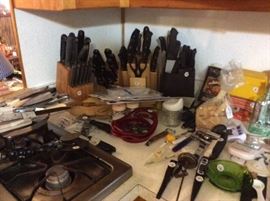 Kitchen Knives galore - something for everyone