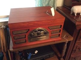 Crosley Radio and Turntable
