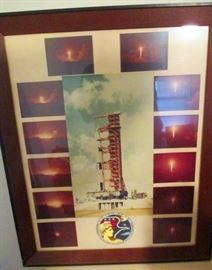 Space Memorabilia--Apollo Night Moon Launch