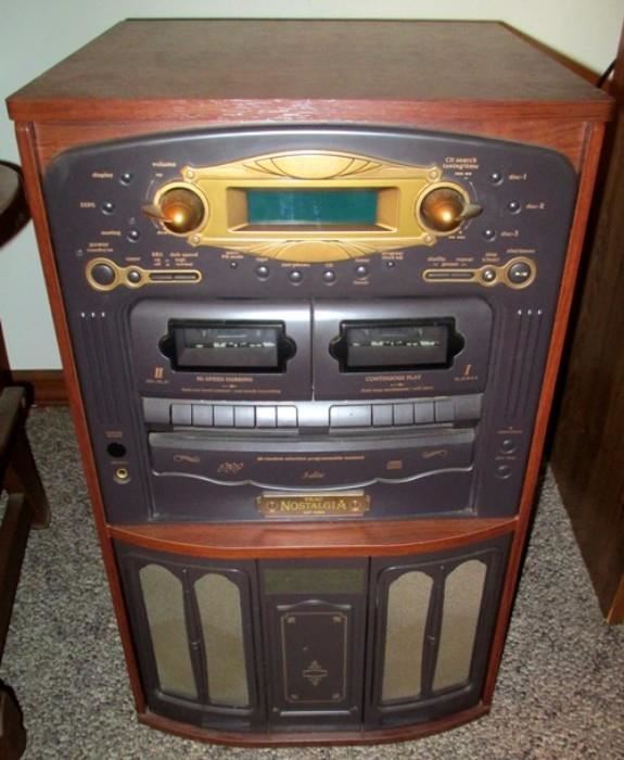 TEAC Hi-Fi rustic--vintage stereo system