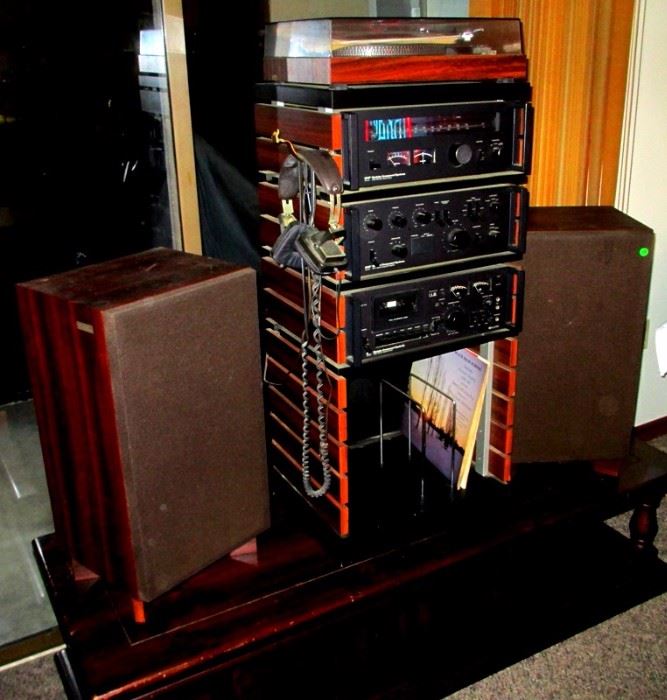 MCS Stereo System, tuner receiver, amplifier and speakers