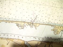 Bathrythmic charts of the Florida coast