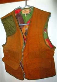 Leather Hunting vest