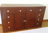 10 drawer, 2 door dresser part of King bedroom set