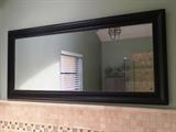 Large rectangular mirror (could also be leaning mirror)