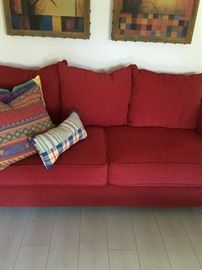 Copenhagen contempory fabric couch