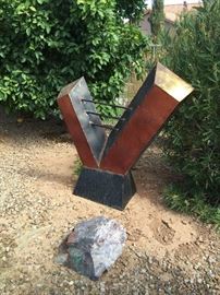 Yard art  (metal)
