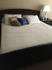 Copenhagen King size bed with headboard