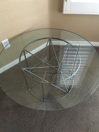 Copenhagen contemporary glass table