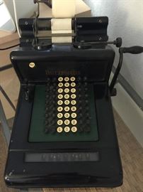 Burreughs Adding Machine    Antique, works great