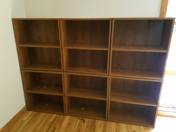 Connect all three or buy separately....Bookcases or Curio Showcases