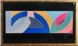 Frank Stella
Untitled 30" x 50" lithograph initialed in blue beneath image lower right.  Bid at www.fairfieldauction.com today through Wed. July 20th