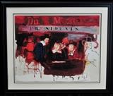 Larry Rivers
Dutch Masters (Presidents) 32" x 39 3/4" lithograph signed and dated 1991 in crayon lower right from an edition of 95.  Bid at www.fairfieldauction.com today through Wed. July 20th