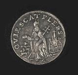 St. Patrick's Silver Farthing Coin
undated, not graded approximately 1" diameter.  Bid at www.fairfieldauction.com today through Wed. July 20th