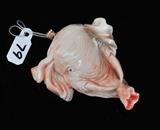 Coral 18k Gold Elephant Pendant
2 1/2" x 2 1/4".  Bid at www.fairfieldauction.com today through Wed. July 20th