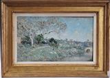 Martin Rico y Ortega
Landscape with lambs and a river signed RICO lower left watercolor on board, 11 3/4" x 19 1/2" (sight)