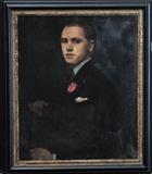 Oliver Messel
Portrait of John C. “Jack” Wilson (1899-1961), an accomplished Broadway and London theater producer who was the subject of the recently published, "Noel, Tallulah, Cole and Me". oil on canvas, 30 1/4" x 25".  Bid at www.fairfieldauction.com today through Wed. July 20th