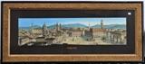 Italian School, Late 19th Century
Panoramic view of Florence, circa 1870 gouache on paper 9" x 35 1/4".  Bid at www.fairfieldauction.com today through Wed. July 20th