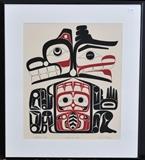David Boxley
"Shaman's Power, Potlatch Gift" Lithograph print 18" x 15" (sight).  Bid at www.fairfieldauction.com today through Wed. July 20th