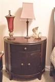 Tommy Bahama Style Night Stand (2) and various lamps