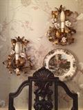Italian electric wall sconces