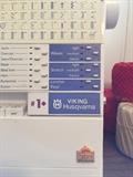 Close up of Viking Husqvarna sewing machine