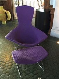 Bird Chair & Ottoman by Harry Bertoia for Knoll