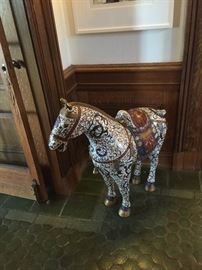Chinese Cloisonne Horse 