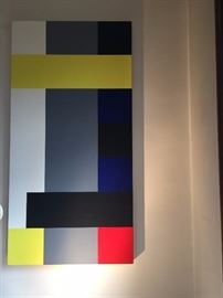 Large Painting by John Pearson Oil on Canvas 