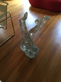 Another view of the Blank Sculpture 