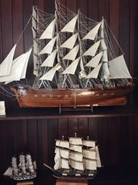 Selection of Model Ships