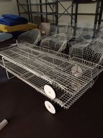 2 Rare Chaise Lounges 