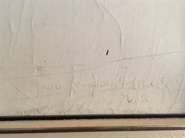 Signature Jean Jacque Duval dated 68